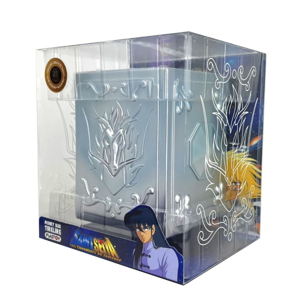 SAINT SEIYA DRAGON SHIRYU PANDORA'S BOX BANK SALVADANAIO PLASTOY
