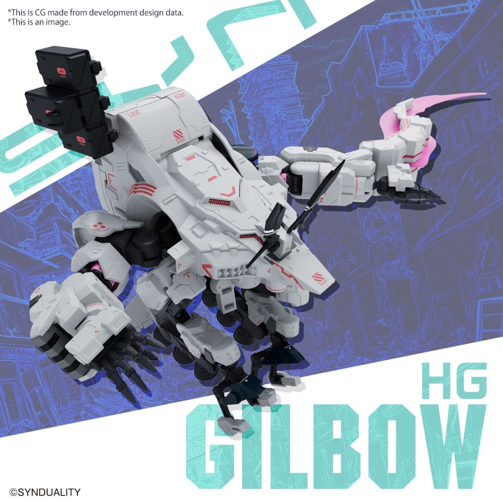 HIGH GRADE HG GILBOW 1/144 MODEL KIT ACTION FIGURE BANDAI