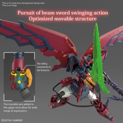 RG REAL GRADE GUNDAM EPYON 1/144 MODEL KIT ACTION FIGURE BANDAI