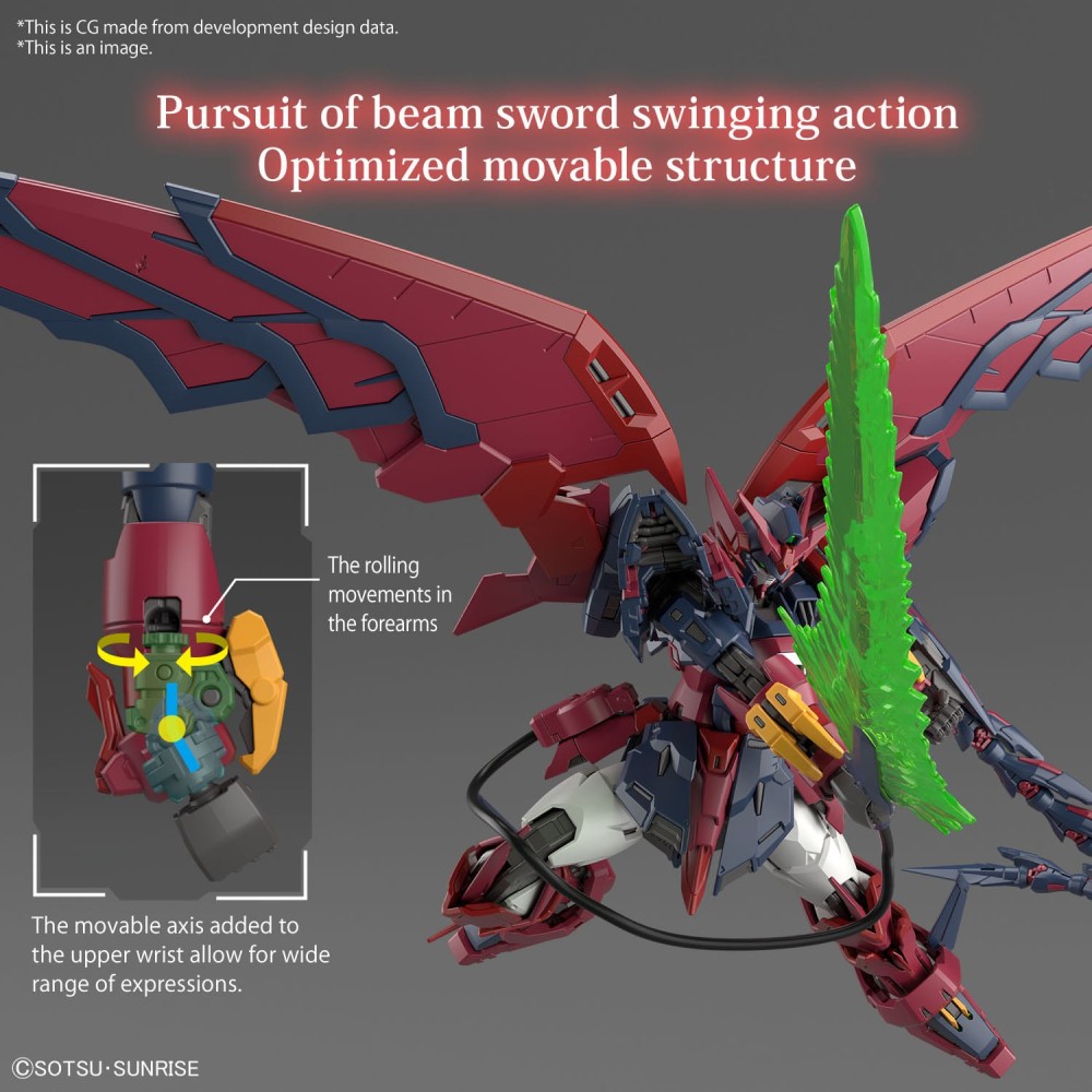 RG REAL GRADE GUNDAM EPYON 1/144 MODEL KIT ACTION FIGURE BANDAI