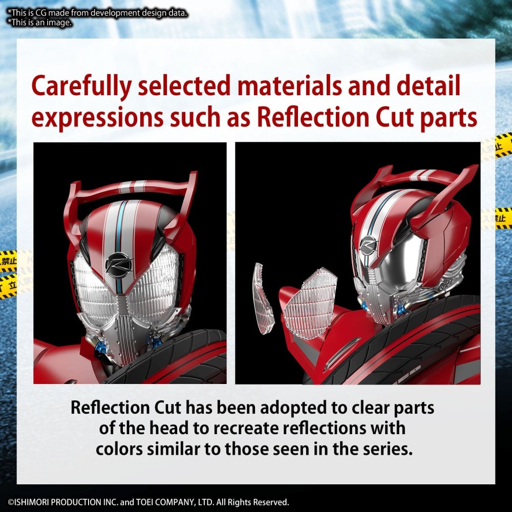 FIGURE RISE KAMEN RIDER DRIVE TYPE SPEED MODEL KIT ACTION FIGURE BANDAI