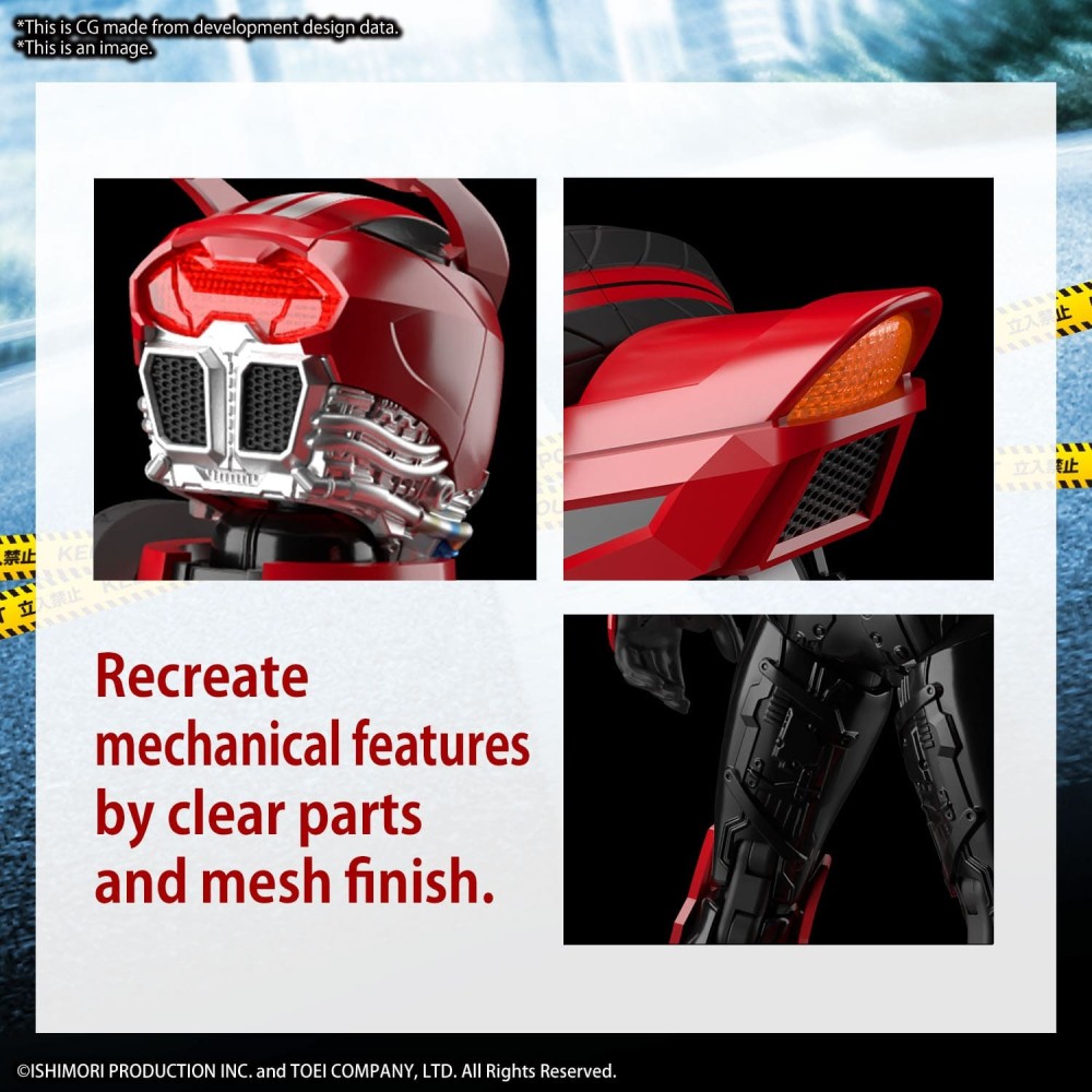 FIGURE RISE KAMEN RIDER DRIVE TYPE SPEED MODEL KIT ACTION FIGURE BANDAI