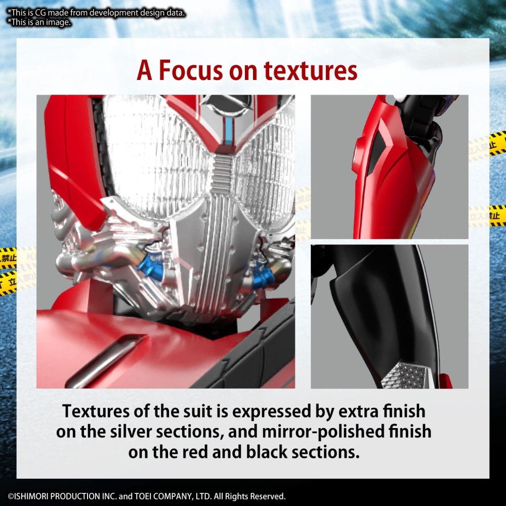 FIGURE RISE KAMEN RIDER DRIVE TYPE SPEED MODEL KIT ACTION FIGURE BANDAI