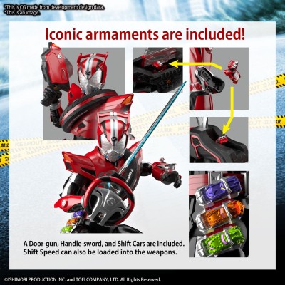 FIGURE RISE KAMEN RIDER DRIVE TYPE SPEED MODEL KIT ACTION FIGURE BANDAI