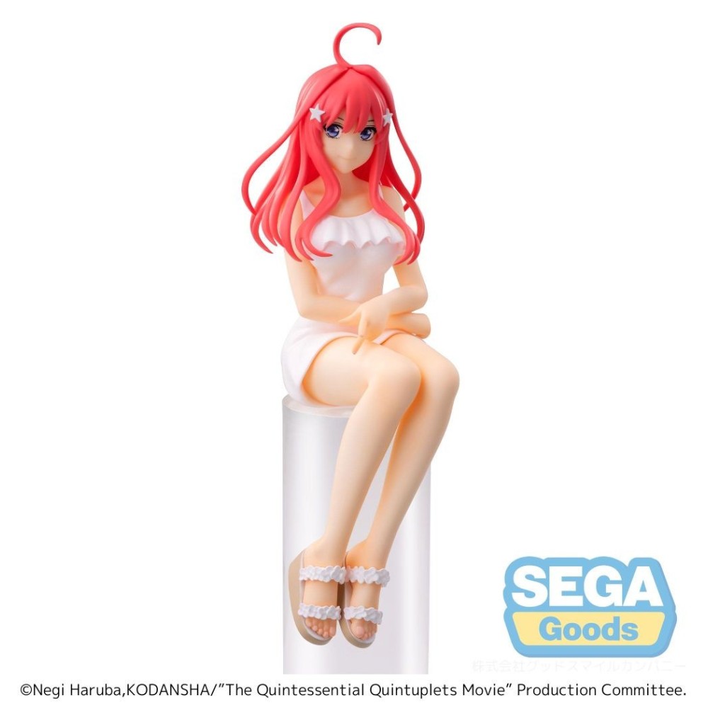 SEGA GOODS THE QUINTESSENTIAL QUINTUPLETS ITSUKI NAKANO PM PERCHING STATUE FIGURE