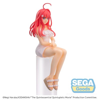 THE QUINTESSENTIAL QUINTUPLETS ITSUKI NAKANO PM PERCHING STATUA FIGURE SEGA GOODS