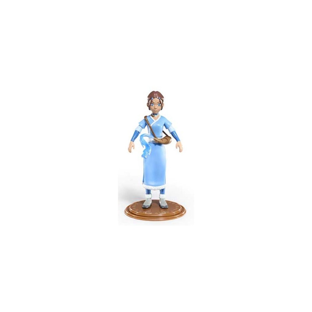 NOBLE COLLECTIONS AVATAR THE LAST AIRBENDER KATARA BENDYFIGS ACTION FIGURE