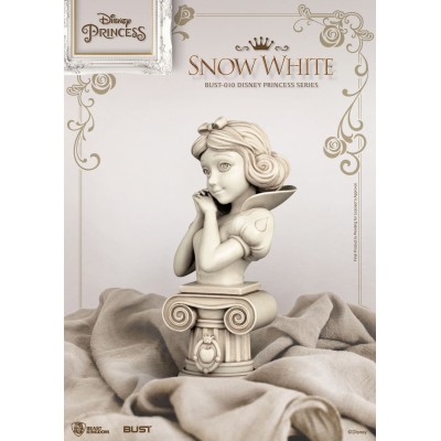 DISNEY PRINCESS SNOW WHITE BIANCANEVE BUSTO STATUA FIGURE BEAST KINGDOM
