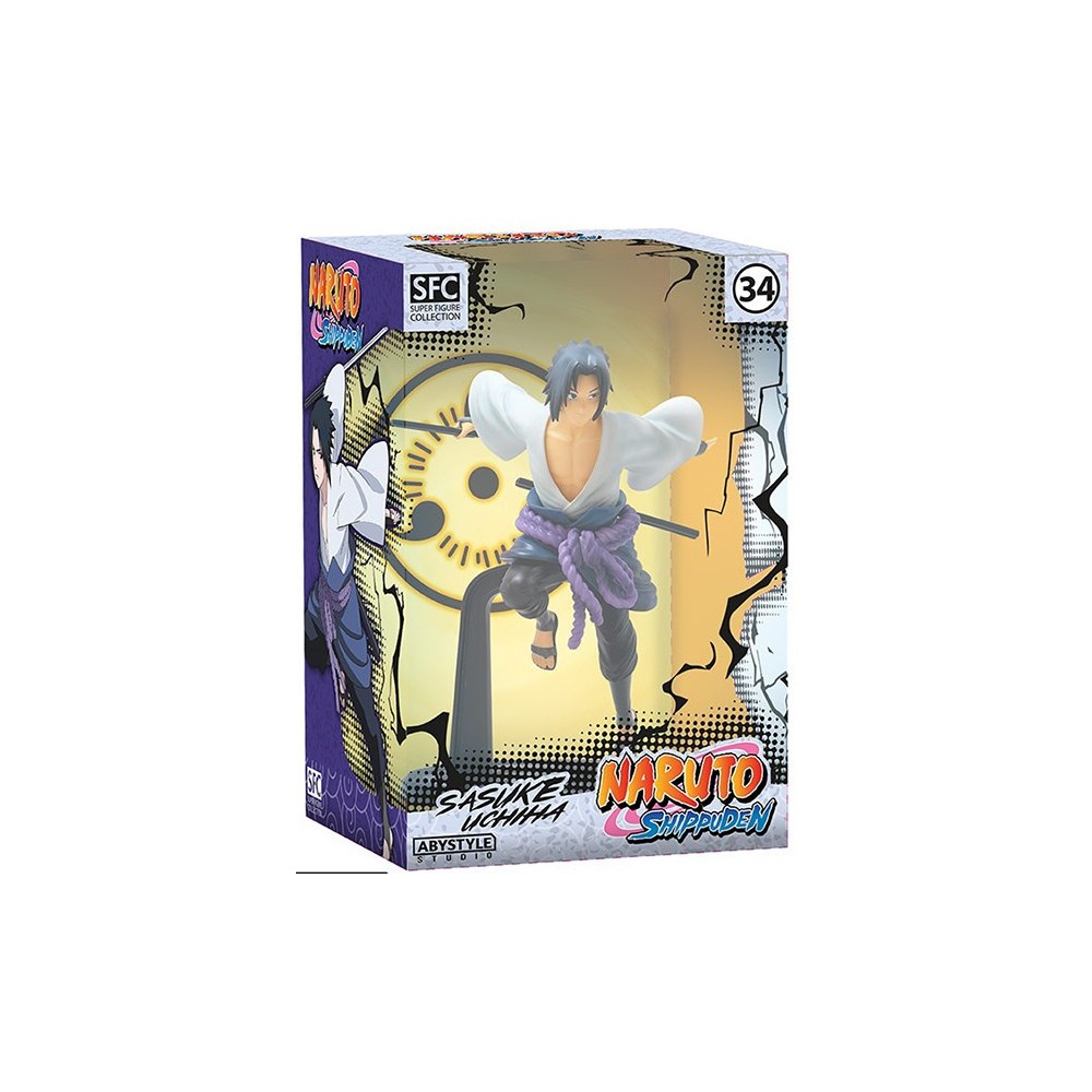 ABYSTYLE NARUTO SHIPPUDEN SASUKE UCHIHA SUPER FIGURE COLLECTION STATUE