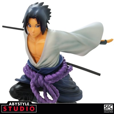 NARUTO SHIPPUDEN SASUKE UCHIHA SUPER FIGURE COLLECTION STATUA ABYSTYLE