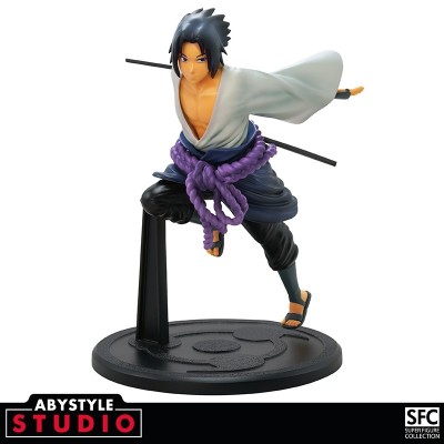 NARUTO SHIPPUDEN SASUKE UCHIHA SUPER FIGURE COLLECTION STATUA ABYSTYLE