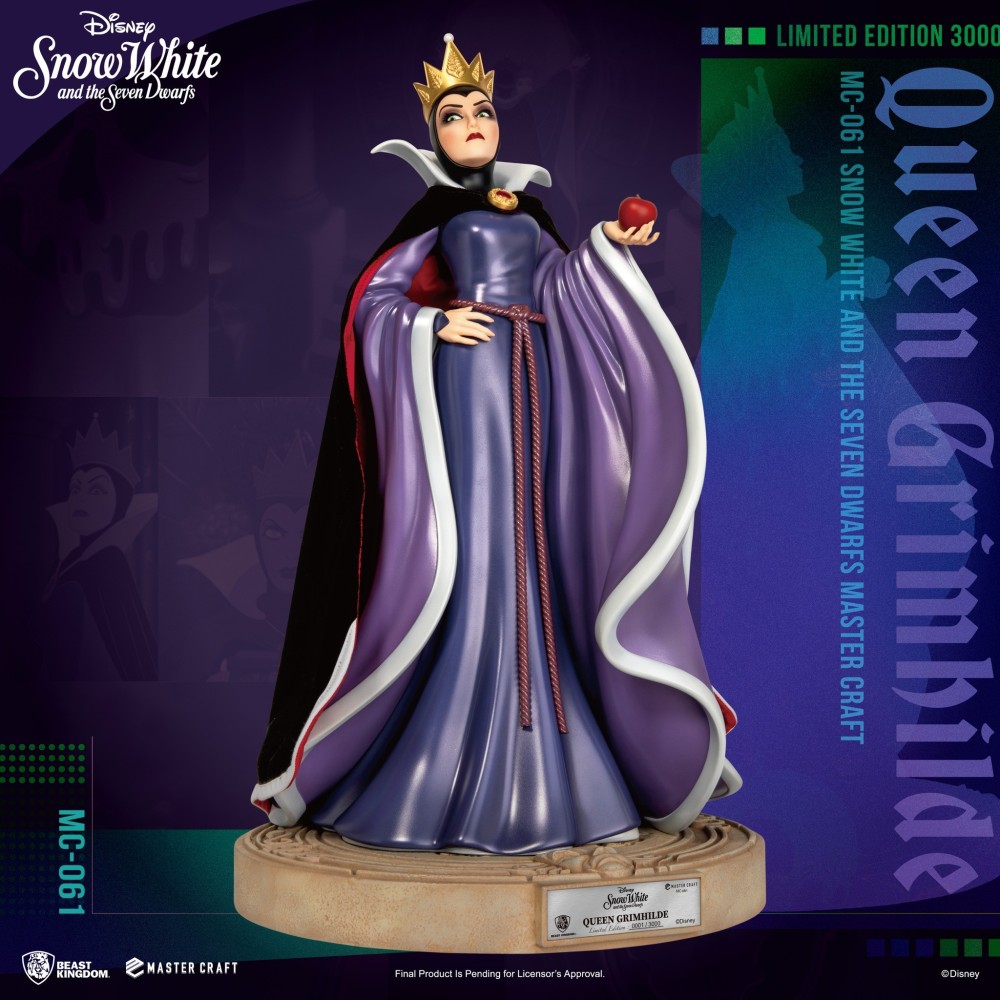 BEAST KINGDOM SNOW WHITE QUEEN GRIMHILDE STATUE MASTERCRAFT FIGURE