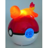 POKEMON CHARMANDER AND POKEBALL LIGHT UP ALARM CLOCK SVEGLIA TEKNOFUN