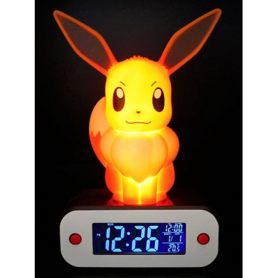 POKEMON EEVEE LIGHT UP ALARM CLOCK SVEGLIA TEKNOFUN