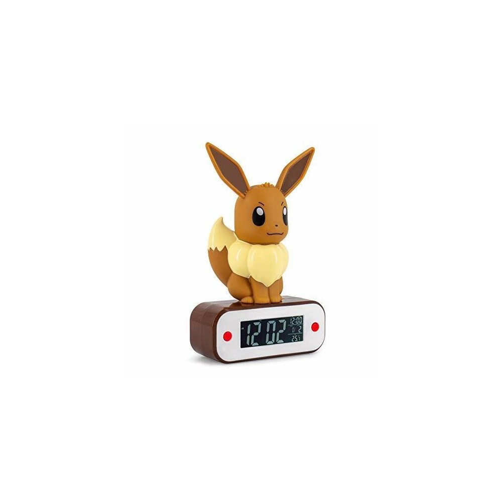 TEKNOFUN POKEMON EEVEE LIGHT UP ALARM CLOCK