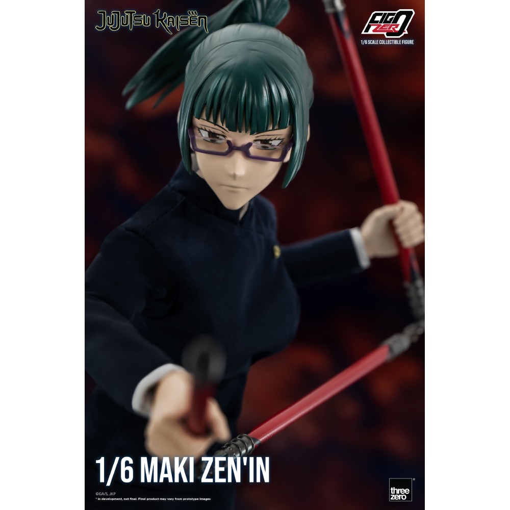 THREEZERO JUJUTSU KAISEN MAKI ZEN'IN 1/6 ACTION FIGURE
