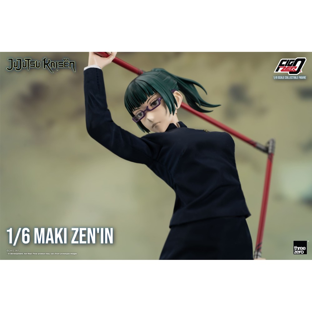 THREEZERO JUJUTSU KAISEN MAKI ZEN'IN 1/6 ACTION FIGURE