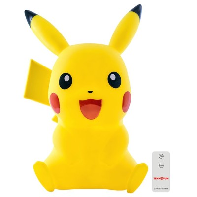POKEMON PIKACHU SITTING LIGHT UP FIGURE 40CM LAMPADA TEKNOFUN