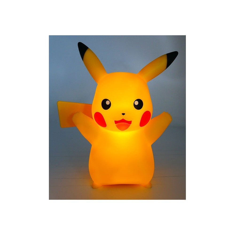 TEKNOFUN POKEMON HAPPY PIKACHU LIGHT UP FIGURE 25CM