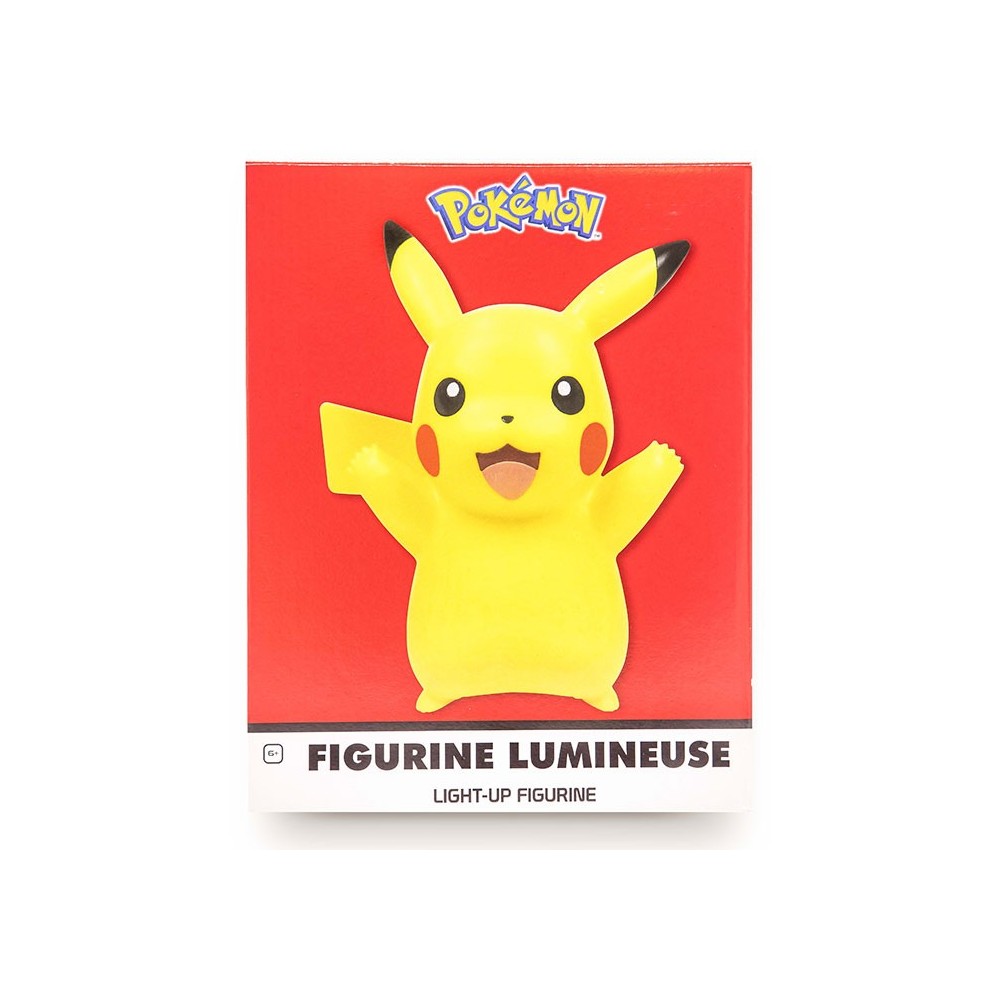 TEKNOFUN POKEMON HAPPY PIKACHU LIGHT UP FIGURE 25CM