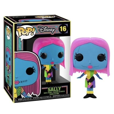 FUNKO FUNKO POP! THE NIGHTMARE BEFORE CHRISTMAS SALLY BLACKLIGHT BOBBLE HEAD KNOCKER FIGURE