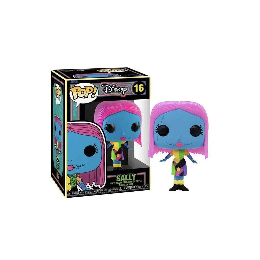 FUNKO FUNKO POP! THE NIGHTMARE BEFORE CHRISTMAS SALLY BLACKLIGHT BOBBLE HEAD KNOCKER FIGURE