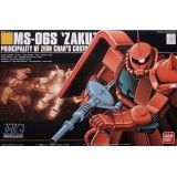 HIGH GRADE HGUC MS-06S ZAKU II CHAR CUSTOM 1/144 MODEL KIT BANDAI