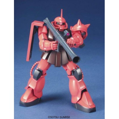 BANDAI HIGH GRADE HGUC MS-06S ZAKU II CHAR CUSTOM 1/144 MODEL KIT