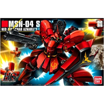 BANDAI HIGH GRADE HGUC GUNDAM MSN-04 SAZABI 1/144 MODEL KIT