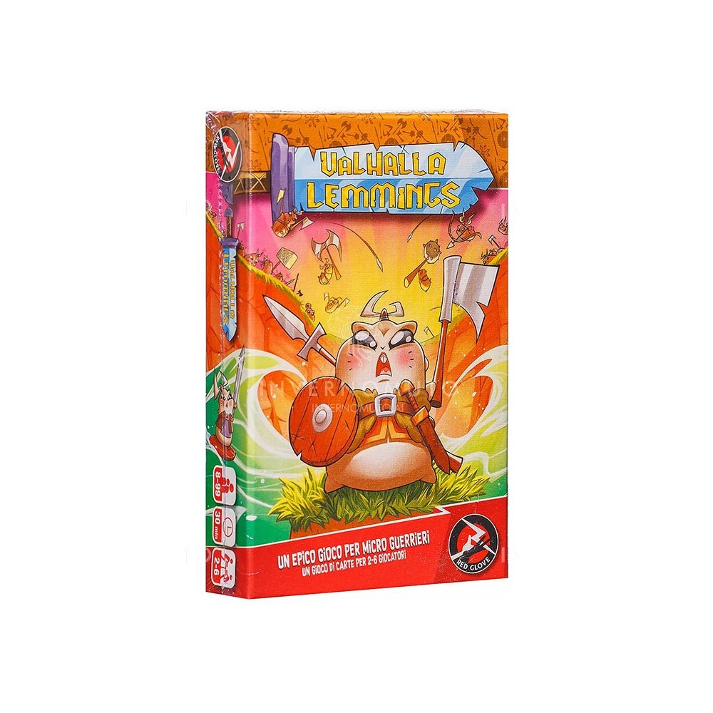 RED GLOVE VALHALLA LEMMINGS - ITALIAN BOARDGAME