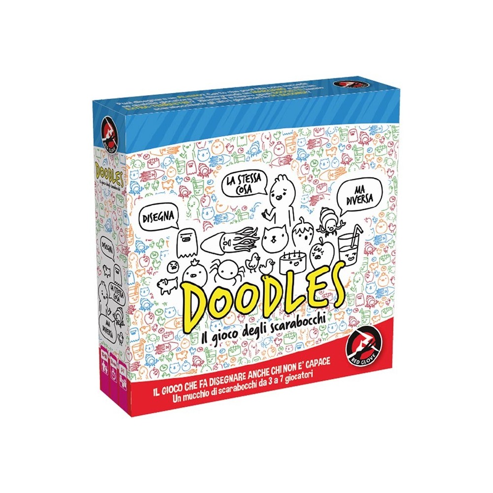 DOODLES - GIOCO DA TAVOLO ITALIANO RED GLOVE