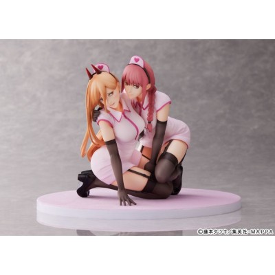 CHAINSAW MAN POWER AND MAKIMA NURSE 1/7 STATUA FIGURE FURYU