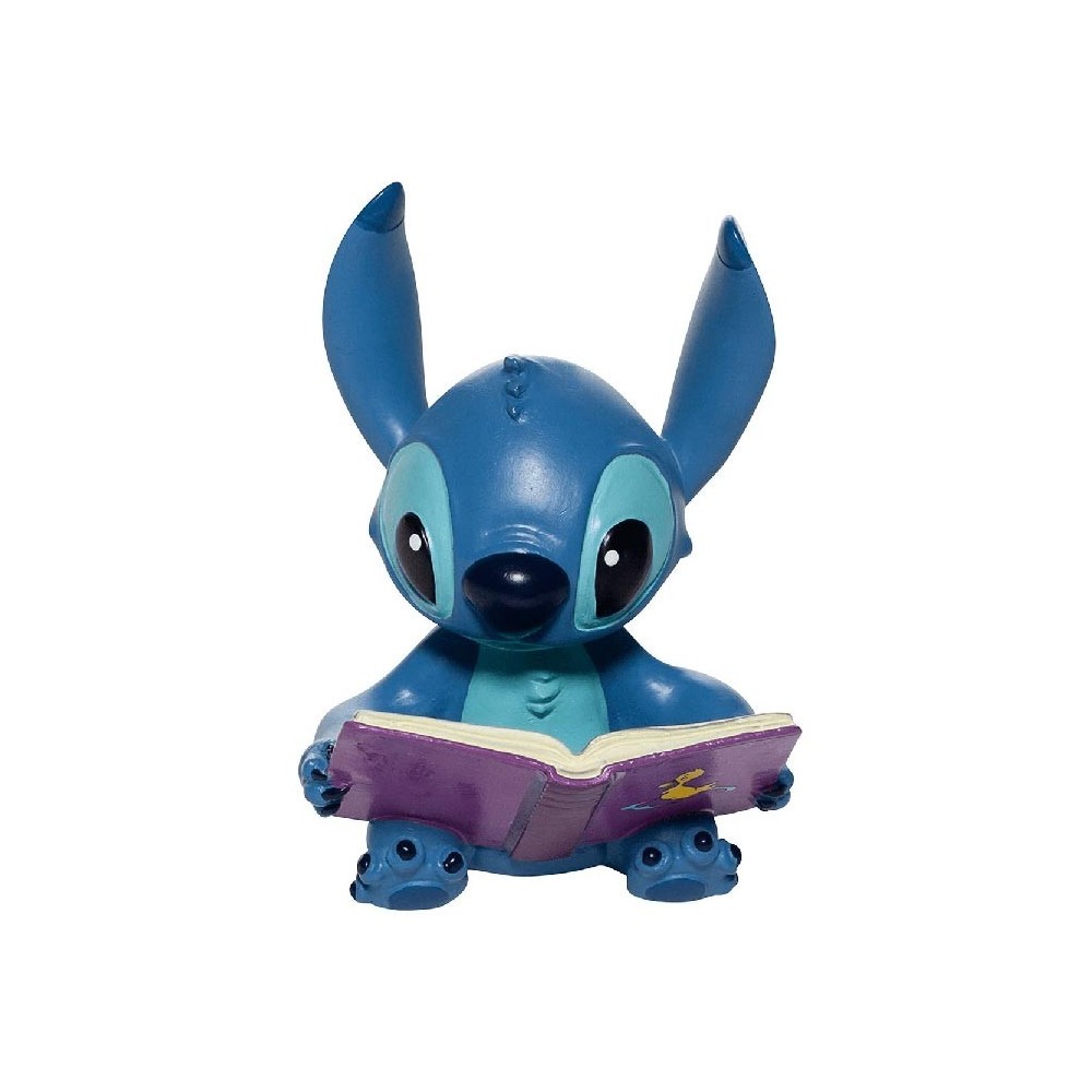 ENESCO LILO AND STITCH READING STITCH STATUE FIGURE