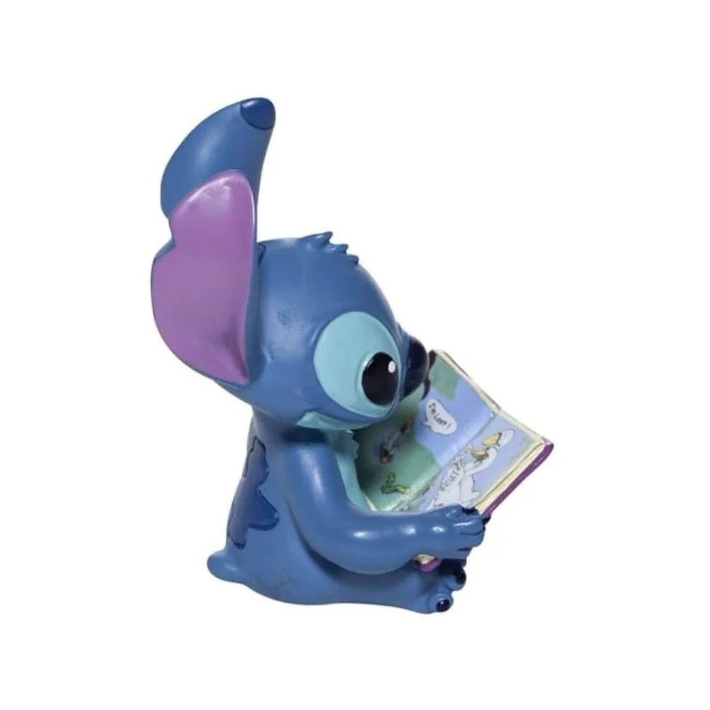 LILO AND STITCH READING STITCH STATUA FIGURE ENESCO