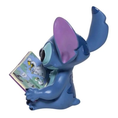 LILO AND STITCH READING STITCH STATUA FIGURE ENESCO