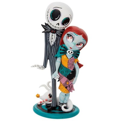 THE NIGHTMARE BEFORE CHRISTMAS SALLY E JACK MISS MINDY STATUA FIGURE ENESCO