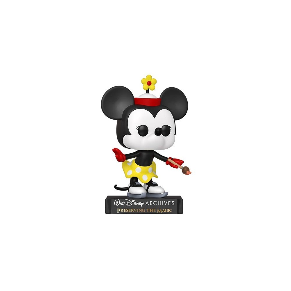 FUNKO FUNKO POP! WALT DISNEY ARCHIVES MINNIE ON ICE BOBBLE HEAD FIGURE