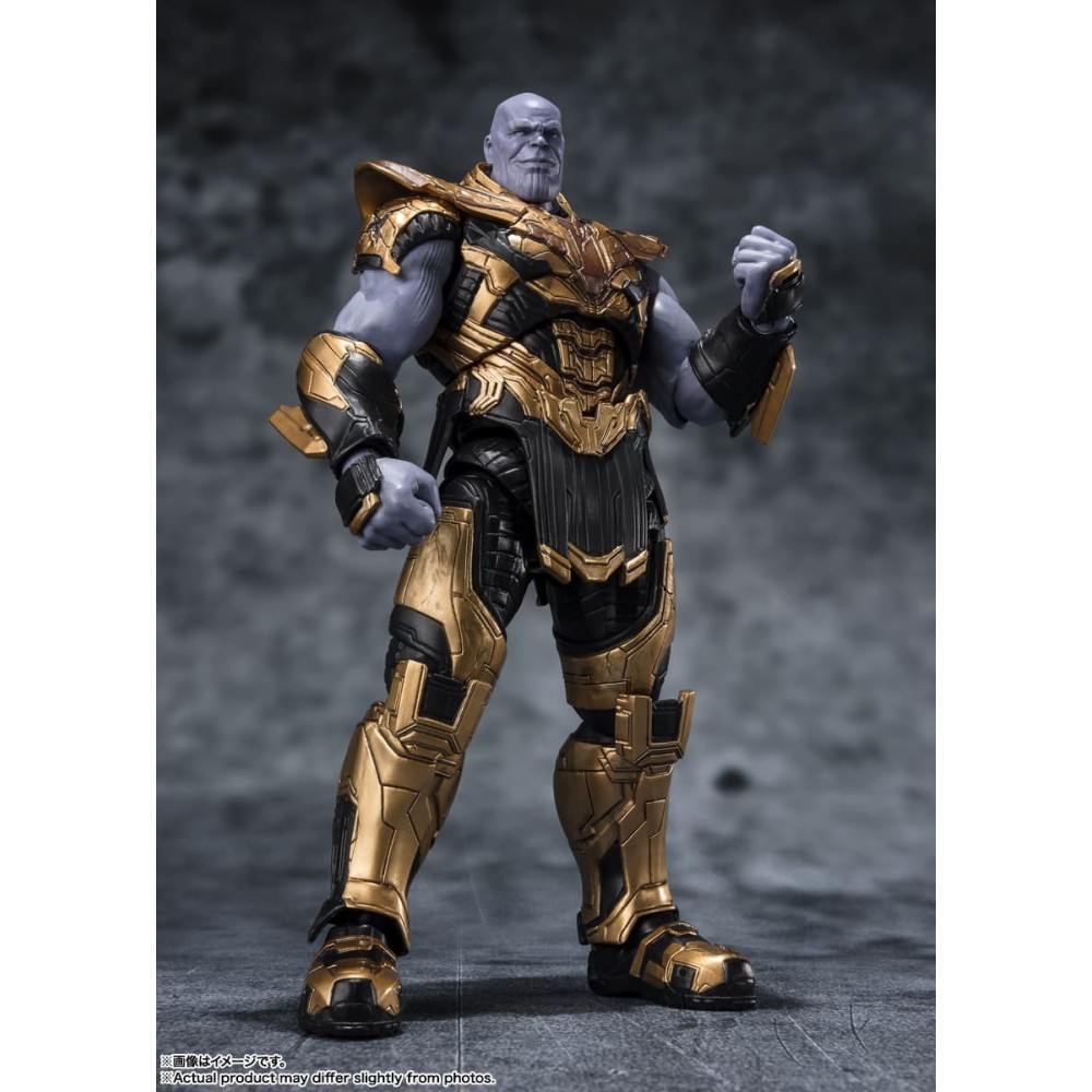BANDAI AVENGERS INFINITY SAGA THANOS 5 YEARS LATER S.H. FIGUARTS ACTION FIGURE