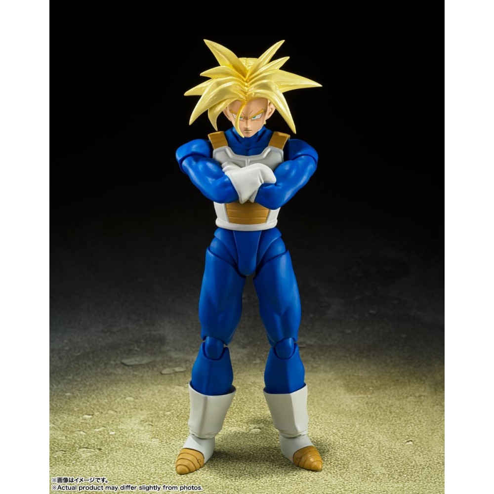 DRAGON BALL Z SUPER SAIYAN TRUNKS INFINITE LATENT SUPER POWER S.H. FIGUARTS ACTION FIGURE BANDAI