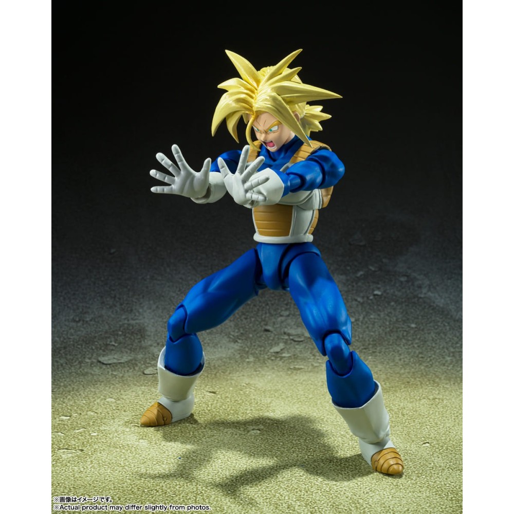 DRAGON BALL Z SUPER SAIYAN TRUNKS INFINITE LATENT SUPER POWER S.H. FIGUARTS ACTION FIGURE BANDAI