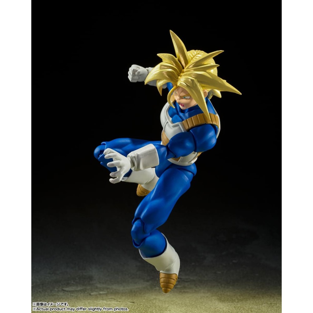 DRAGON BALL Z SUPER SAIYAN TRUNKS INFINITE LATENT SUPER POWER S.H. FIGUARTS ACTION FIGURE BANDAI