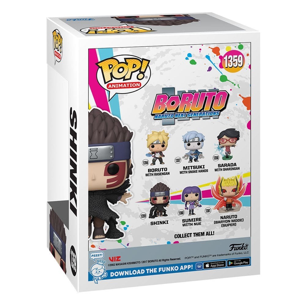 FUNKO FUNKO POP! BORUTO SHINKI BOBBLE HEAD FIGURE