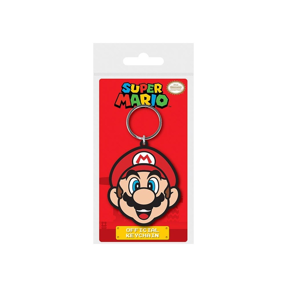 PYRAMID INTERNATIONAL SUPER MARIO RUBBER KEYCHAIN