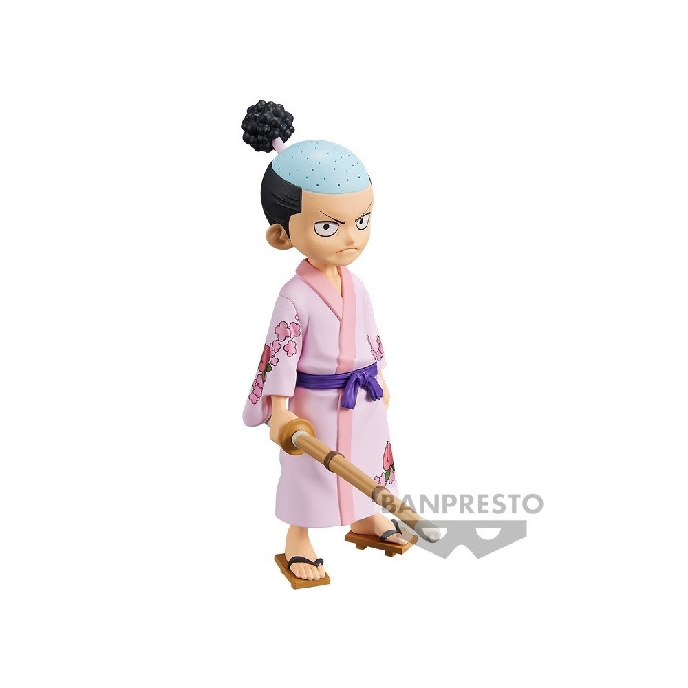ONE PIECE DXF GRANDLINE KOUZUKI MOMONOSUKE WANOKUNI VOL.5 STATUA FIGURE BANPRESTO