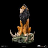 DISNEY IL RE LEONE SCAR ART SCALE 1/10 STATUA FIGURE IRON STUDIOS