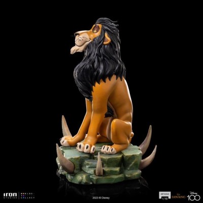 DISNEY IL RE LEONE SCAR ART SCALE 1/10 STATUA FIGURE IRON STUDIOS