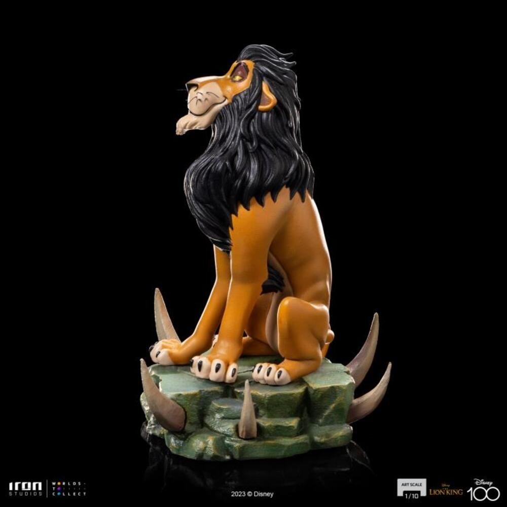 IRON STUDIOS DISNEY THE LION KING SCAR ART SCALE 1/10 STATUE FIGURE