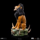 DISNEY IL RE LEONE SCAR ART SCALE 1/10 STATUA FIGURE IRON STUDIOS