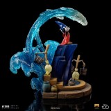 DISNEY FANTASIA MICKEY MOUSE THE SORCERER'S APPRENTICE ART SCALE DELUXE 1/10 STATUA FIGURE IRON STUDIOS