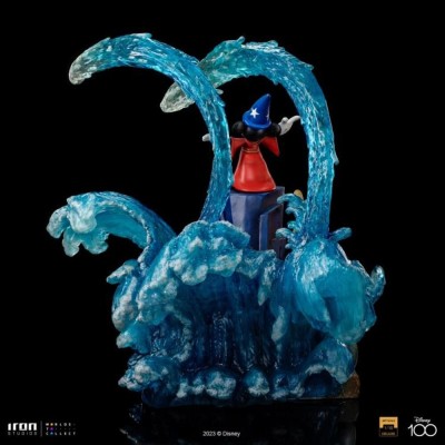 DISNEY FANTASIA MICKEY MOUSE THE SORCERER'S APPRENTICE ART SCALE DELUXE 1/10 STATUA FIGURE IRON STUDIOS